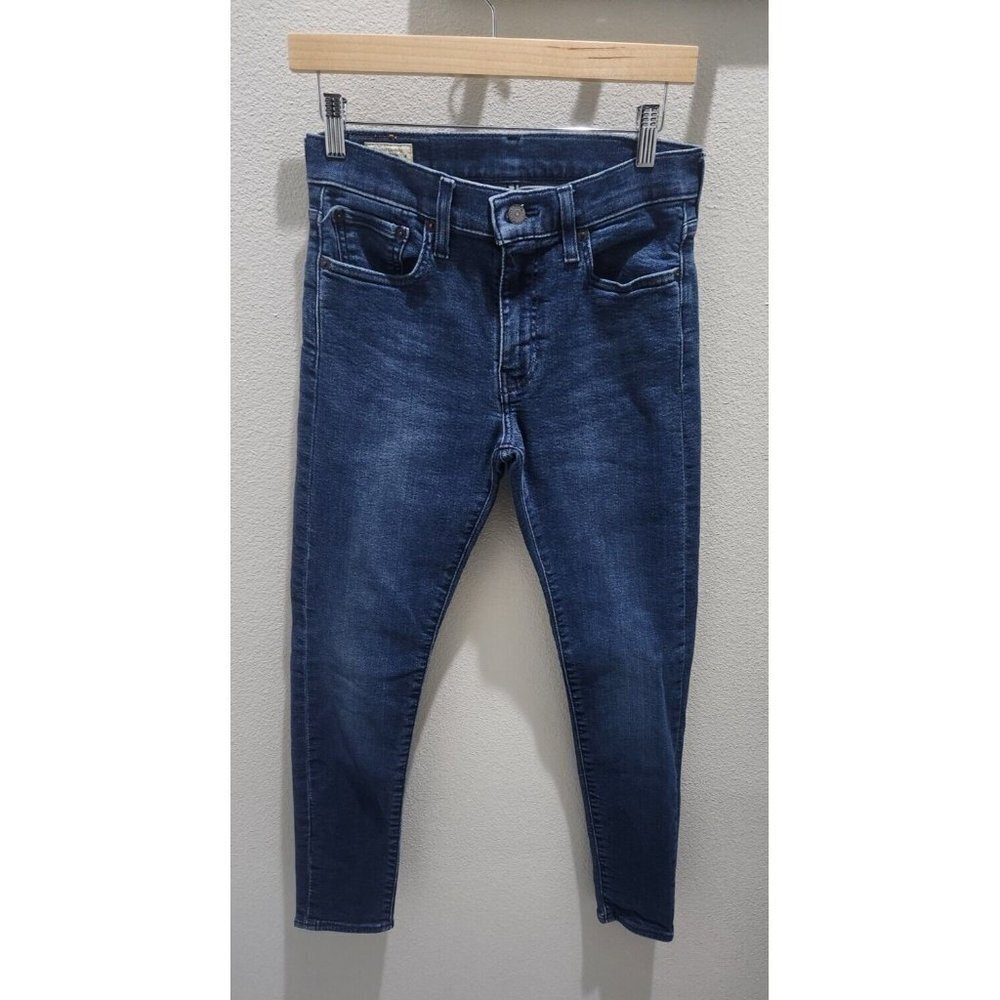 Levis Premium Lot Skinny Taper Jeans Slim Fit Stretch Womens Size W30 L30 - Picture 2 of 12